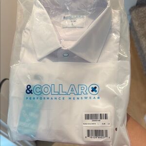 Men's White Slim Fit Shirt